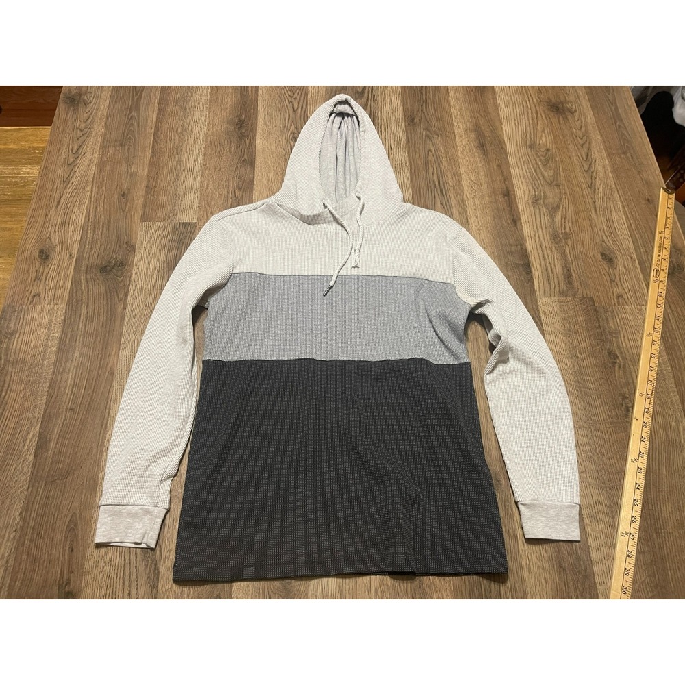 Amongst Others Hoodie, Men's Size Medium, Gray Black, Pullover, Drawstring